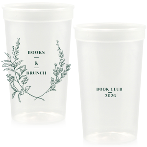 Our personalized Light Pink 16 oz Stadium Cup with Matte Spruce Cup Ink Colors has a Wild Flower Frame graphic and is good for use in Floral, Frames themed parties and will impress guests like no other. Make this party unforgettable.