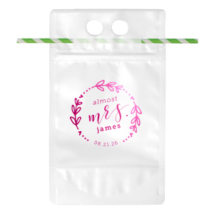 Almost Mrs Frame Drink Pouch