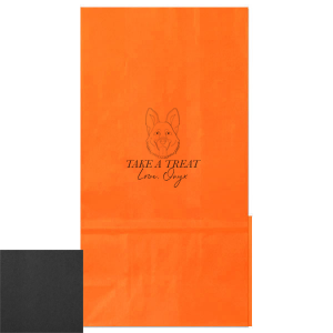 Whether you are celebrating a wedding, birthday party, or giving a dog themed party favor, this bag is perfect for you. Featuring an adorable dog graphic, this bag is perfect for German Shepard owners and German Shepard lovers. 