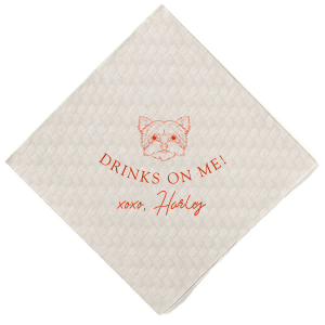 Your wedding isn't complete without your Yorkshire Terrier! Personalize your wedding party accessories with clipart of your cute Yorkshire Terrier. 