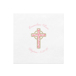 ForYourParty's chic White Custom Full Color Cocktail Napkin with Matte Rouge Ink Digital Print Colors will look fabulous with your unique touch. Your guests will agree!