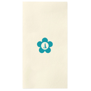 Boogie the night away with ForYourParty.com's 'Disco Night Floral Initial Napkin,' where '70s flair meets personalized charm. Each napkin is foil printed with a groovy retro flower, encasing a single initial, bringing a fun and bespoke twist to your disco-themed party or nostalgic event.