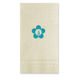 Boogie the night away with ForYourParty.com's 'Disco Night Floral Initial Napkin,' where '70s flair meets personalized charm. Each napkin is foil printed with a groovy retro flower, encasing a single initial, bringing a fun and bespoke twist to your disco-themed party or nostalgic event.