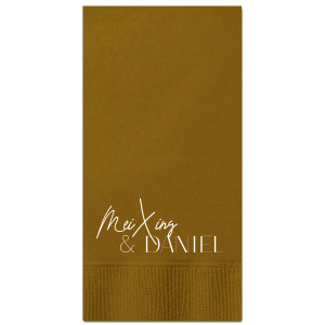 Enchant your guests with thoughtful custom party accessories from our White Lotus Wedding collection. 