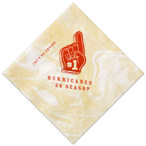 The ever-popular Big Game Napkin will be a great start on your party now. Crate a perfect vibe and surprise your loved ones. Be unique! 