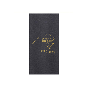 The new custom Big Game Napkin has a special graphics that will add the final touch on your party. They will bring that Football spirit inside your party, your guests will agree!