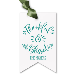 ForYourParty's chic Natural Sand Wine Hang Tag with Matte Chocolate Foil can be personalized to match your party's exact theme and tempo.
