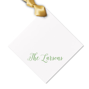 The ever-popular Stardream Galvanized Silver Diamond Gift Tag with Matte Ivory Foil couldn't be more perfect. It's time to show off your impeccable taste.