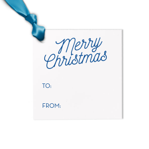 The must-have Letterpress Tag for your next present. It has wonderful graphics on it giving Christmas vibe. Celebrate your loved ones, they will love it! 