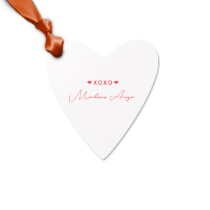 This customized Letterpress Tag with your name on it would look even better with a gift for your closest ones. Get it today and surprise someone, leave them speechless! 