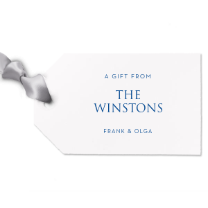 Add unique final touch to your gift with this amazing Gift Tag including your Family Name on it. It fits in every occasion and catch a lot of sights too! Surprise them in the best possible way! 