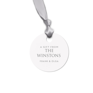 Add unique final touch to your gift with this amazing Gift Tag including your Family Name on it. It fits in every occasion and catch a lot of sights too! Surprise them in the best possible way! 