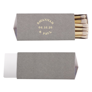 Our beautiful custom Retro Wedding Matches can be a perfect detail added on your Wedding day. It will "light up" the party like never before! Make this party unforgettable.