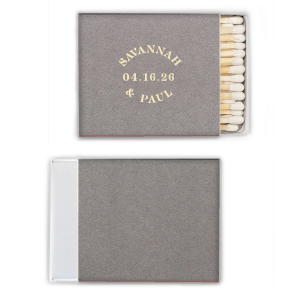 Our beautiful custom Retro Wedding Matches can be a perfect detail added on your Wedding day. It will "light up" the party like never before! Make this party unforgettable.