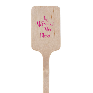 Add a retro touch to your birthday party or bachelorette party with The Marvelous Mrs. stir stick! It will add personality to your barcart or signature dish.