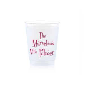 Retro accessories bring your party theme to the next level! This cup is perfect for a 50s themed bridal shower, bachelorette party, or birthday. 