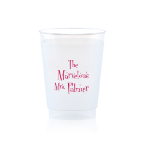 Retro accessories bring your party theme to the next level! This cup is perfect for a 50s themed bridal shower, bachelorette party, or birthday. 