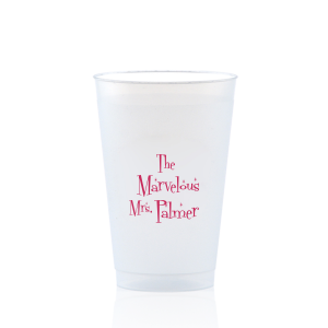 Retro accessories bring your party theme to the next level! This cup is perfect for a 50s themed bridal shower, bachelorette party, or birthday. 