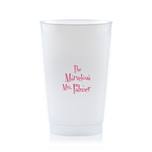 Retro accessories bring your party theme to the next level! This cup is perfect for a 50s themed bridal shower, bachelorette party, or birthday. 