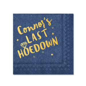 Meet our new personalized Cowgirl Bachelorette with amazing Last Hoedown graphics, designed just for you! Showcase your style in every detail of your party's theme!