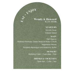 Are you looking for something that will lighten up the atmosphere and bring many unforgettable moments? Here's our new Eat And Enjoy Classic Arch Menu designed especially for you! Invite your guests and let the menu do the rest! 