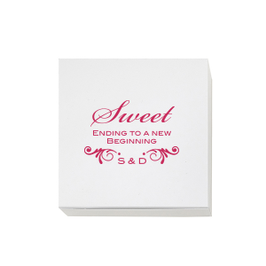 Personalized Satin Plum Cake Box with Satin Plum Foil Color has a Decorative Flourish graphic and is good for use in Accents themed parties and will look fabulous with your unique touch. Your guests will agree!