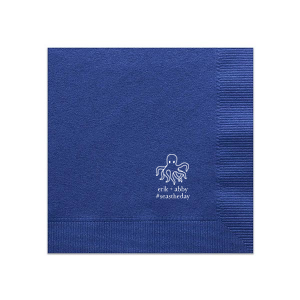 Eight Arms of Charm. Celebrate your love for the mystical octopus with the Octopus Lovers Napkin. Featuring an adorable cephalopod graphic, this design captures the whimsy, fascination, and charm of these unique creatures. Perfect for letting everyone know your passion for octopuses at any gathering.