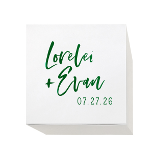 Our custom Stardream Crystal White Rectangle Box with Shiny Leaf Foil can't be beat. Showcase your style in every detail of your party's theme!