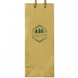 Pack up the excitement with the Adventure Begins Gift Bag where evergreens and a bold declaration set the stage for wedded exploration. The couple's names and date anchor this upbeat token, hinting at the countless escapades that lie ahead.