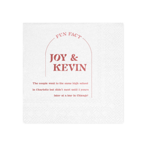 The ever-popular Fog Cocktail Napkin with NEW Shiny Merlot Foil has a Plain Arch graphic and is good for use in Invitation themed parties and can be customized to complement every last detail of your party.