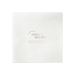 Our custom Watercolor Nightfall Cocktail Napkin with Shiny Green Tea Foil will make your guests swoon. Personalize your party's theme today.