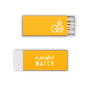 Celebrate unity with the Diamond Ring Initials Wedding Match. This elegant design intertwines a sparkling diamond and a classic band, symbolizing an unbreakable bond. Each circle cradles the couple's initials, beautifully illustrating their joined lives. Perfect for weddings, it's a sophisticated emblem of love and commitment.