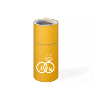 Celebrate unity with the Diamond Ring Initials Wedding Match. This elegant design intertwines a sparkling diamond and a classic band, symbolizing an unbreakable bond. Each circle cradles the couple's initials, beautifully illustrating their joined lives. Perfect for weddings, it's a sophisticated emblem of love and commitment.
