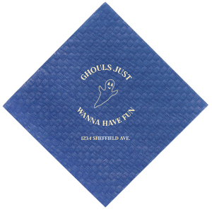 Get ready for a hauntingly good time with these frightfully festive Ghouls Just Wanna Have Fun Napkin! Add a touch of eerie elegance to your dinner table, these napkins are sure to raise some spirits!