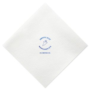 Get ready for a hauntingly good time with these frightfully festive Ghouls Just Wanna Have Fun Napkin! Add a touch of eerie elegance to your dinner table, these napkins are sure to raise some spirits!