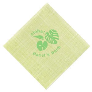 Calling all plant lovers! Customize this bachelorette napkin for your upcoming bachelorette party. Featuring a bold plant graphic, this napkin is perfect for tropical themed Bachelorette parties. 