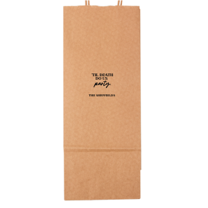Are you looking for a Party Bag for this spooky season now? We got your back! Now you have a chance to customize this amazing unique 'Til Death Do Us Party Bag and surprise your guests like never before!