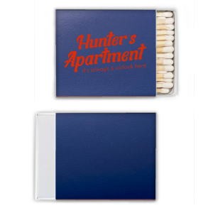 These cheerful It’s Always 5 O’clock Here Matches are the perfect way to add some fun to any gathering. They’re great for setting the mood at any type of parties, something that will cheer your guests up immediately.