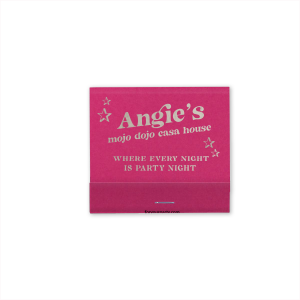 This Every Night Is Party Night Matches retro typography with star accents and a Barbie-inspired “mojo-dojo case house” slogan for a glamorous vibe. Grab one to channel iconic party energy! Just right for housewarming parties and get-togethers!