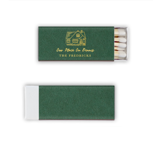 Illustrated House Matches are the perfect way to add a unique touch to your home decor. With their one-of-a-kind design, these matches are sure to become a conversation piece at your next gathering.

Looking to have a sketch made of a specific home?  Email us a picture of the house at customerservice@foryourparty.com and we will reply with a quote for our design services