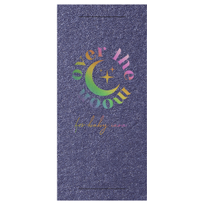 A custom party favor for your baby shower is a unique and fun way to celebrate the baby to be! This moon and star adorned favor can be personalized with the baby's name. 