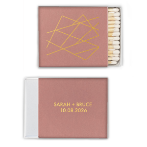 Add a touch of modern sophistication to your home decor with the Modern Abstract Matches. The clean lines and minimalist aesthetic will elevate your space and make lighting candles or a cozy fire a stylish affair.