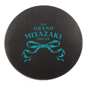 If you are having a housewarming party or dinner party, turn your event up a notch with this custom coaster! Featuring a romantic bow design, this coaster can be personalized with your last name. 