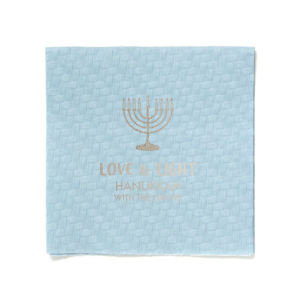 Love And Light Hanukkah Family Name Napkin sounds like a beautiful and meaningful way to honor the holiday. It's a wonderful way to spread the spirit of the holiday and bring some love and light into your home!