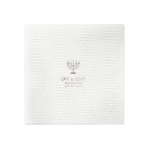 Love And Light Hanukkah Family Name Napkin sounds like a beautiful and meaningful way to honor the holiday. It's a wonderful way to spread the spirit of the holiday and bring some love and light into your home!