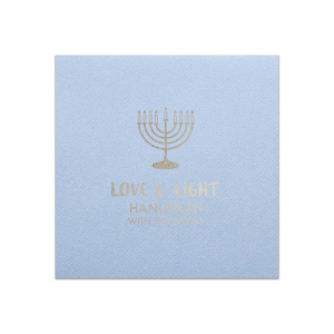 Love And Light Hanukkah Family Name Napkin sounds like a beautiful and meaningful way to honor the holiday. It's a wonderful way to spread the spirit of the holiday and bring some love and light into your home!