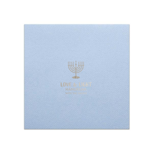 Love And Light Hanukkah Family Name Napkin sounds like a beautiful and meaningful way to honor the holiday. It's a wonderful way to spread the spirit of the holiday and bring some love and light into your home!