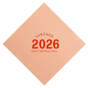 Celebrate your special year in style with our Vintage Bold Year Birthday Napkins. Whether you're celebrating a milestone birthday or just want to add a touch of nostalgia to your party, these napkins will be the perfect addition.