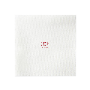 The Pasta Party Cin Cin Napkin adds a touch of Italian flair to your next event. Whether you're hosting a family gathering, festive get-together with friends or pasta party rehearsal dinner, this  napkin is a fun and memorable addition that pairs well with good food, great company, and plenty of toasting. 