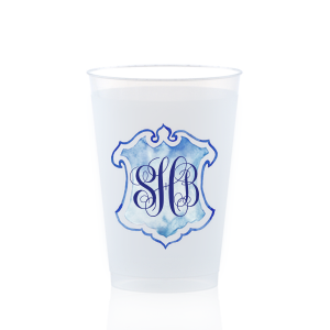 Our beautiful custom Matte Cobalt Ink Custom Photo 16 oz Frost Flex Cup with Matte Cobalt Ink Digital Print Colors will look fabulous with your unique touch. Your guests will agree!